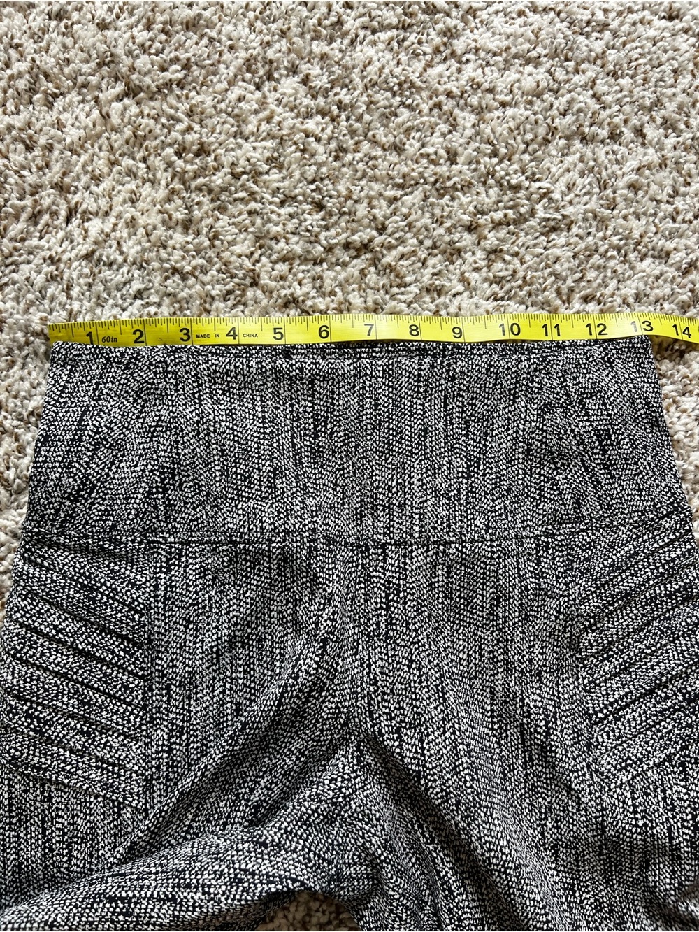 Athleta Delancey Textured Moto Tight Sz S - Picture 8 of 11